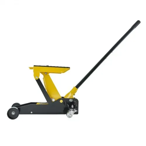 VEVOR Hydraulischer Rangierwagenheber 2 t Tragkraft, Flacher Wagenheber aus Stahl mit Einkolben-Schnellhubpumpe, Autoheber für Pkw, Motorräder und ATVs, 150–435 mm Hubbereich, Rennwagenheber – Bild 8