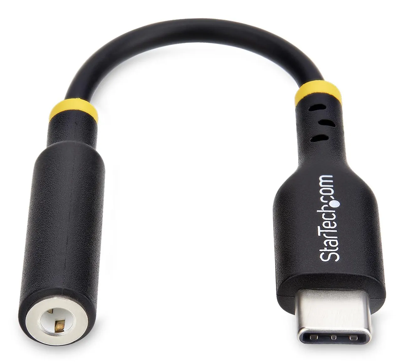 StarTech.com USB C Kopfhörer Adapter, USB C TRRS Kopfhörer-Headset Audio, USB-C auf 3.5 mm Klinke, Hi-Fi 32-Bit-DAC, USBC zu Klinke für PC, Handy, Laptop, Tablet, Thunderbolt Kompatibel – Bild 2