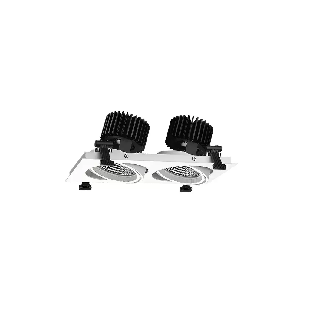 Synergy 21 LED Downlight double-head weiss 2*35W, schwenkbar, Warmweiß Synergy 21 LED Downlight double-head weiss 2*35W, schwenkbar, Warmweiß