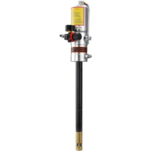 VEVOR Fettpumpe Luftbetriebene Fettpumpe mit 50:1 Druckverhältnis, 3,96 m Hochdruckschlauch und Fettpresse, Pneumatische Fettpumpe, Tragbare Schmierfettpumpe mit um 360° Schwenkbarem Fettpressenkopf – Bild 10