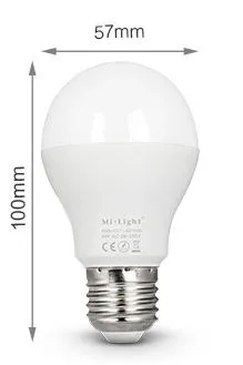 Synergy 21 LED Retrofit E27 6W RGB-WW (RGB-CCT) Lampe mit Funk und WLAN *Milight/Miboxer* – Bild 3