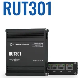 Teltonika · Router · RUT301 · Ethernet-Wireless Teltonika · Router · RUT301 · Ethernet-Wireless