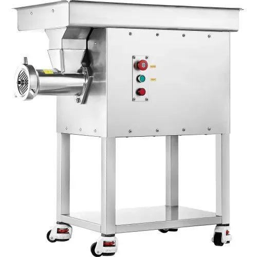 VEVOR kommerzieller Fleischwolf 9,98 kg/min elektrischer Fleischwolf 2200 W mit Klingen & Mahlplatten, Wurstmaschine, gewerblicher Fleischwolf aus Edelstahl für Küche Restaurant Metzgerei – Bild 9