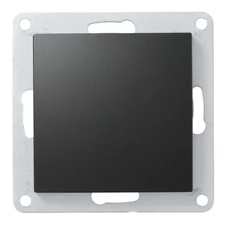 Blindabdeckung / Blende McPower “Flair“ matt schwarz Blindabdeckung / Blende McPower “Flair“ matt schwarz