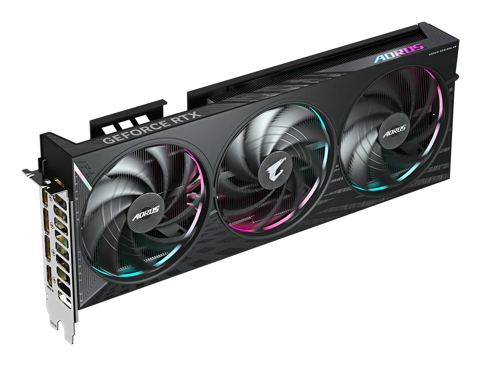 GIGABYTE AORUS GeForce RTX 5060 ELITE 8G Grafikkarte - 8GB GDDR7, 128bit, PCI-E 5.0, 2722 MHz Kerntakt, 3 x DisplayPort, 1 x HDMI, GV-N5060AORUS E-8GD – Bild 5