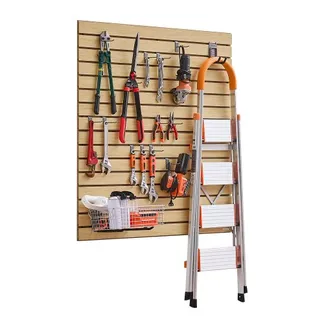 VEVOR Werkzeugwand 1220x1220x18mm, MDF-Garagen-Lamellenwand mit modularem Design, Wandhalter, 11,3 kg Lamellenwandpaneel mit Kupplungsstruktur & DIY-Zuschnitt, geeignet für Lagerung & Präsentation VEVOR Werkzeugwand 1220x1220x18mm, MDF-Garagen-Lamellenwand mit modularem Design, Wandhalter, 11,3 kg Lamellenwandpaneel mit Kupplungsstruktur & DIY-Zuschnitt, geeignet für Lagerung & Präsentation