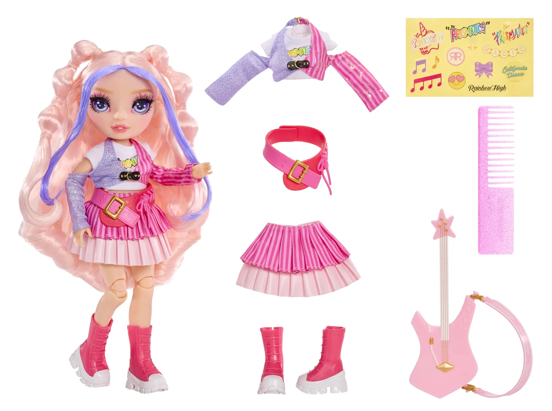 Rainbow High Jr High Rockband Fashion Dolls - Bella – Bild 2