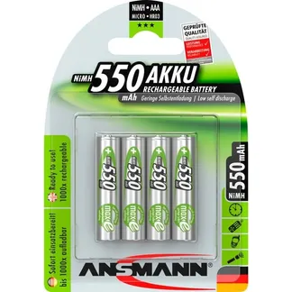 550mAh, Akku 550mAh, Akku