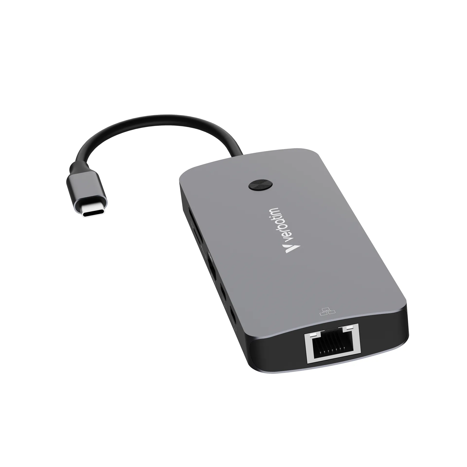 Verbatim CMH-09 USB Typ-C 10000 Mbit/s Silber – Bild 4