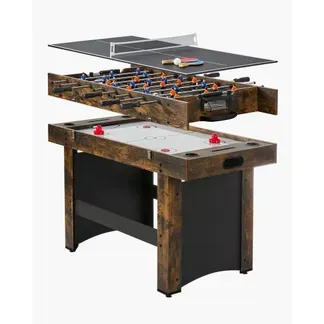 VEVOR Air Hockey Tisch (214 cm) mit Airhockey & Tischfußball & Pushern & Pucks, luftbetriebener Hockey-Spieltisch Multi-Kombinationstisch für Familienspielzimmer Partys Familientreffen Büro VEVOR Air Hockey Tisch (214 cm) mit Airhockey & Tischfußball & Pushern & Pucks, luftbetriebener Hockey-Spieltisch Multi-Kombinationstisch für Familienspielzimmer Partys Familientreffen Büro