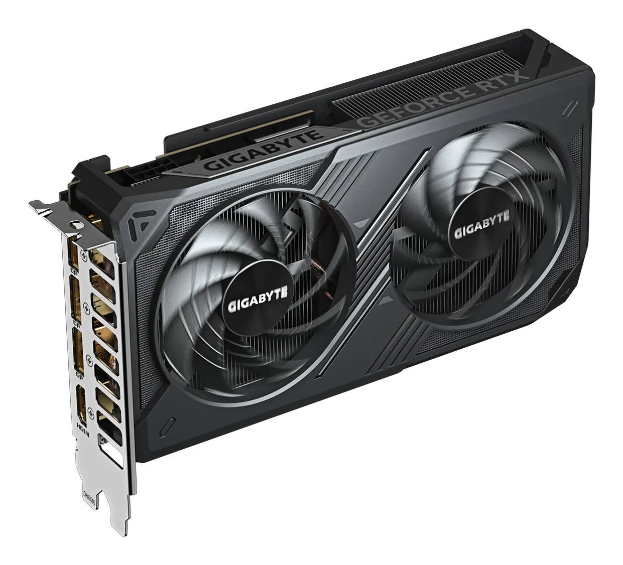 GIGABYTE GeForce RTX 5060 WINDFORCE 8G Grafikkarte - 8GB GDDR7, 128bit, PCI-E 5.0, 2497 MHz Kerntakt, 3 x DisplayPort, 1 x HDMI, GV-N5060WF2-8GD – Bild 5
