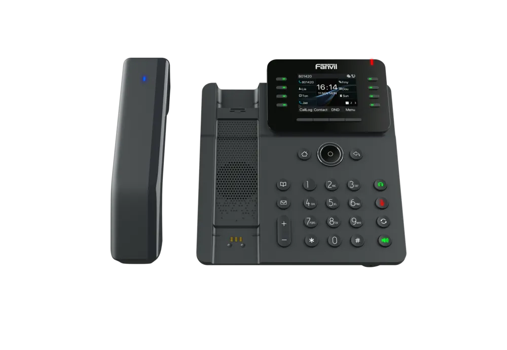 Fanvil V62 Pro, Medium-Level Dual Gigabit PoE IP Phone / – Bild 3