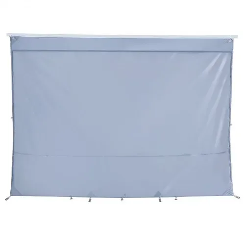 VEVOR Sonnenschutz (2 x 2,8 m) für Markisen (3 m), Markisen-Vorderwand mit UV50+ & Reißverschluss-PU-Bezug & Doppelt Genähtem Polyester-Netzgewebe, Regenschutz für Wohnmobil, Camping & Wohnwagen – Bild 10
