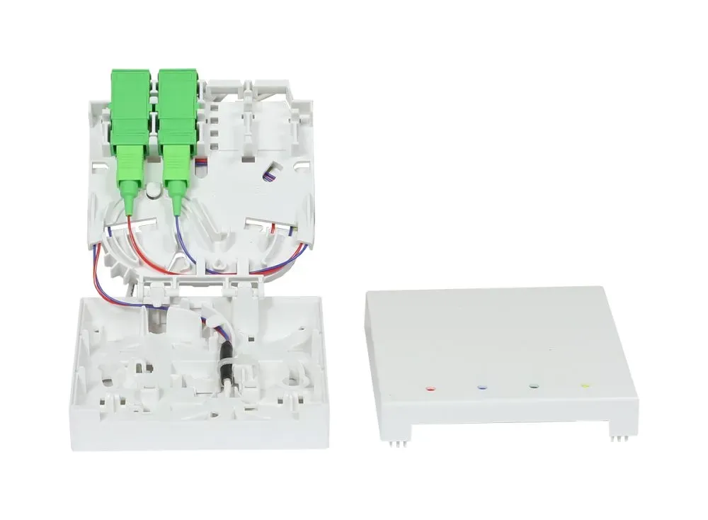 LWL-FTTH Compact Box vorkonfektioniert, 2xSC/APC -> open End, 40m, 9/125u, G.657.A2, 2-Faser, OD=2.2mm, Synergy 21 – Bild 5