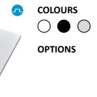 Powergear 3PH EINBAUSCHIENE ABDECKUNG, Schwarz Powergear 3PH EINBAUSCHIENE ABDECKUNG, Schwarz