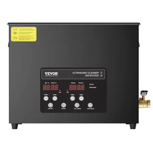 VEVOR 1 5L Ultraschallreiniger, 360 W digitales Ultraschallreinigungsgerät mit Schonmodus, 40 kHz industrieller Ultraschallreiniger mit Heizung und Timer für Halter, Schmuck, Werkzeuge – Bild 10