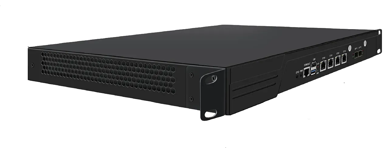 ALLNET Network Appliance/Server 19″ Intel® N150 1HU – Barebone 4x 2.5GBit LAN 2x SFP+ ALLNET Network Appliance/Server 19″ Intel® N150 1HU – Barebone 4x 2.5GBit LAN 2x SFP+