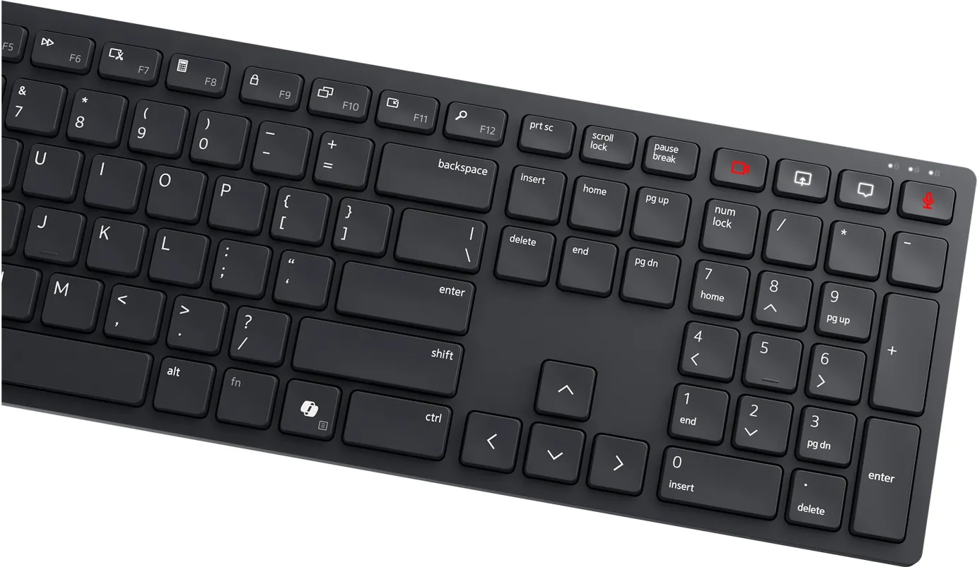 DELL Pro kabelgebundene Collaboration-Tastatur – KB525C - deutsch (QWERTZ) – Bild 3