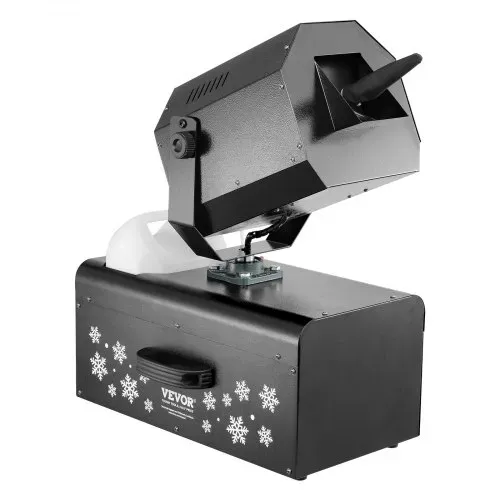 VEVOR Schneemaschine, 2000 W, Swing-Schneemaschine mit 5-L-Tank, kabelgebundene & kabellose Fernbedienung zur Schneeflockenherstellung, Kunstschneemaschine für Weihnachtsfeiern, Hochzeitsbühneneffekte – Bild 10