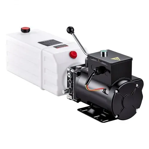 VEVOR Hydraulikaggregat Hydraulikpumpe 10 L 2,2 kW 22 MPa Kippanhänger, für Hebebühnen Scherenhebebühnen Stapler und Kfz-Werkstätten mit Überdruckventil Fördermenge 6,3 L/min, Vertikale Montage – Bild 10