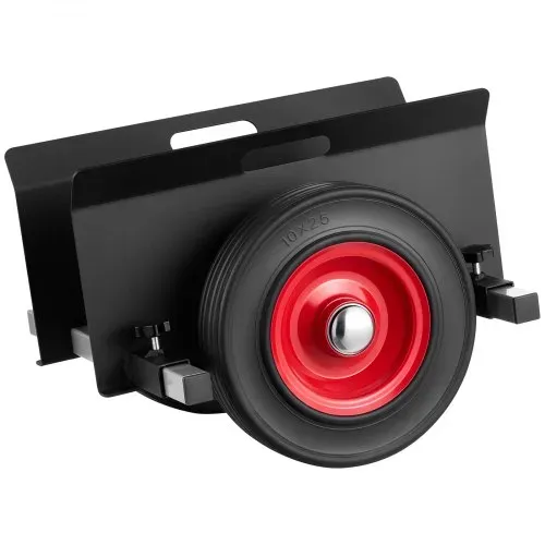 VEVOR Plattenwagen, 453,6 kg, Plattentransporter mit Gummirädern, Plattenroller, Transportwagen, Plattenkarre, Transporthilfe für Stahlplatten, Matratzen, Türen und Trockenbauplatten, Schwarz – Bild 8