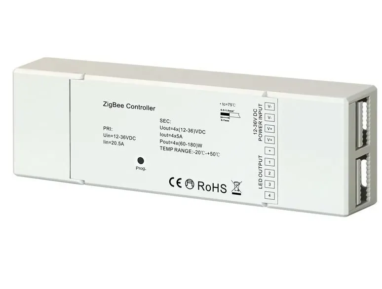 Synergy 21 LED Serie EOS 10 ZigBee 5-Kanal Controller RGB-WW (RGB-CCT) Synergy 21 LED Serie EOS 10 ZigBee 5-Kanal Controller RGB-WW (RGB-CCT)