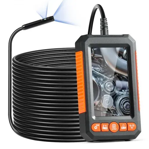 VEVOR Endoskopkamera Inspektionskamera 1080P Rohrkamera 15m Kabel 10,9 cm Display – Bild 8