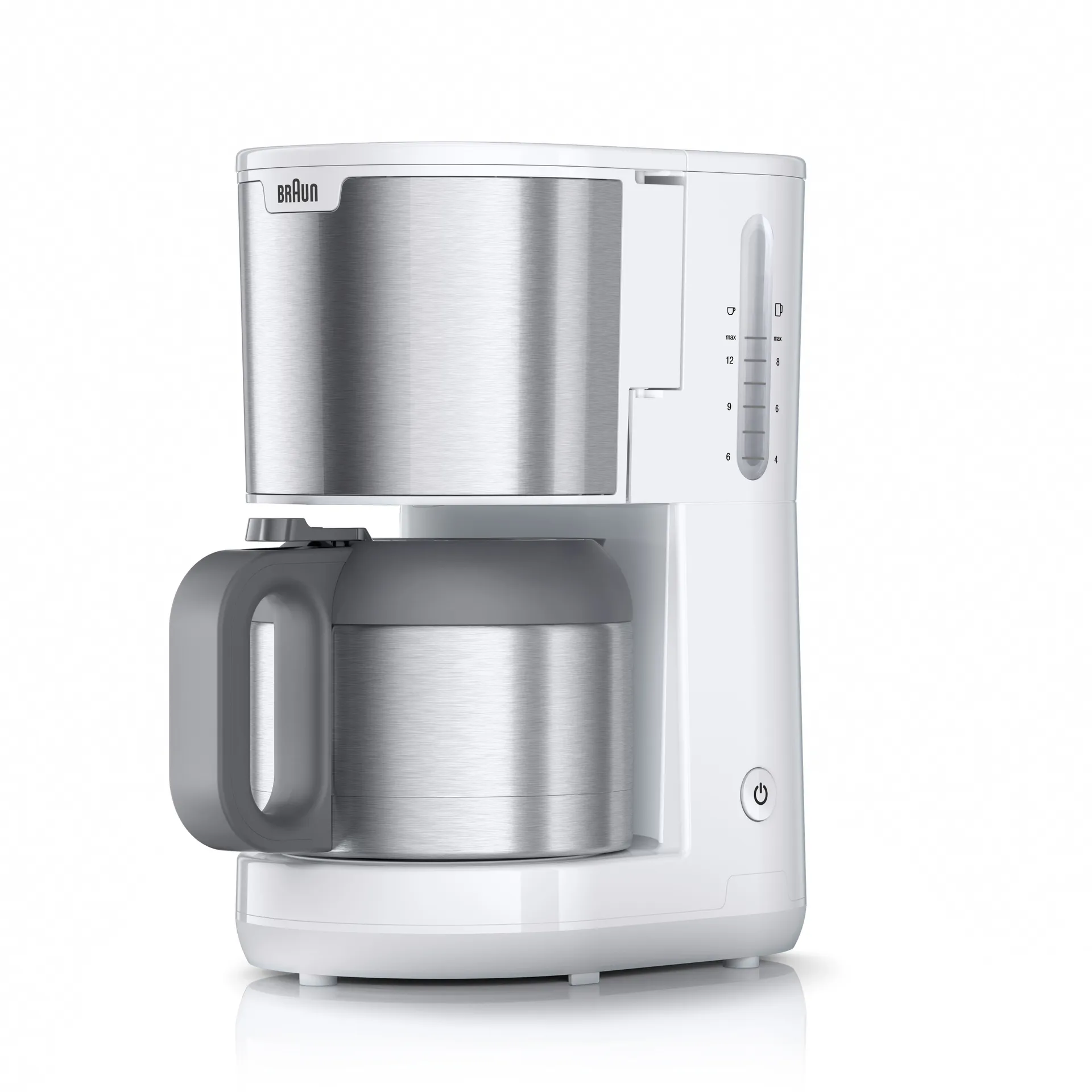 Braun IDCollection KF1505 WH Filterkaffeemaschine 1,2 l Braun IDCollection KF1505 WH Filterkaffeemaschine 1,2 l
