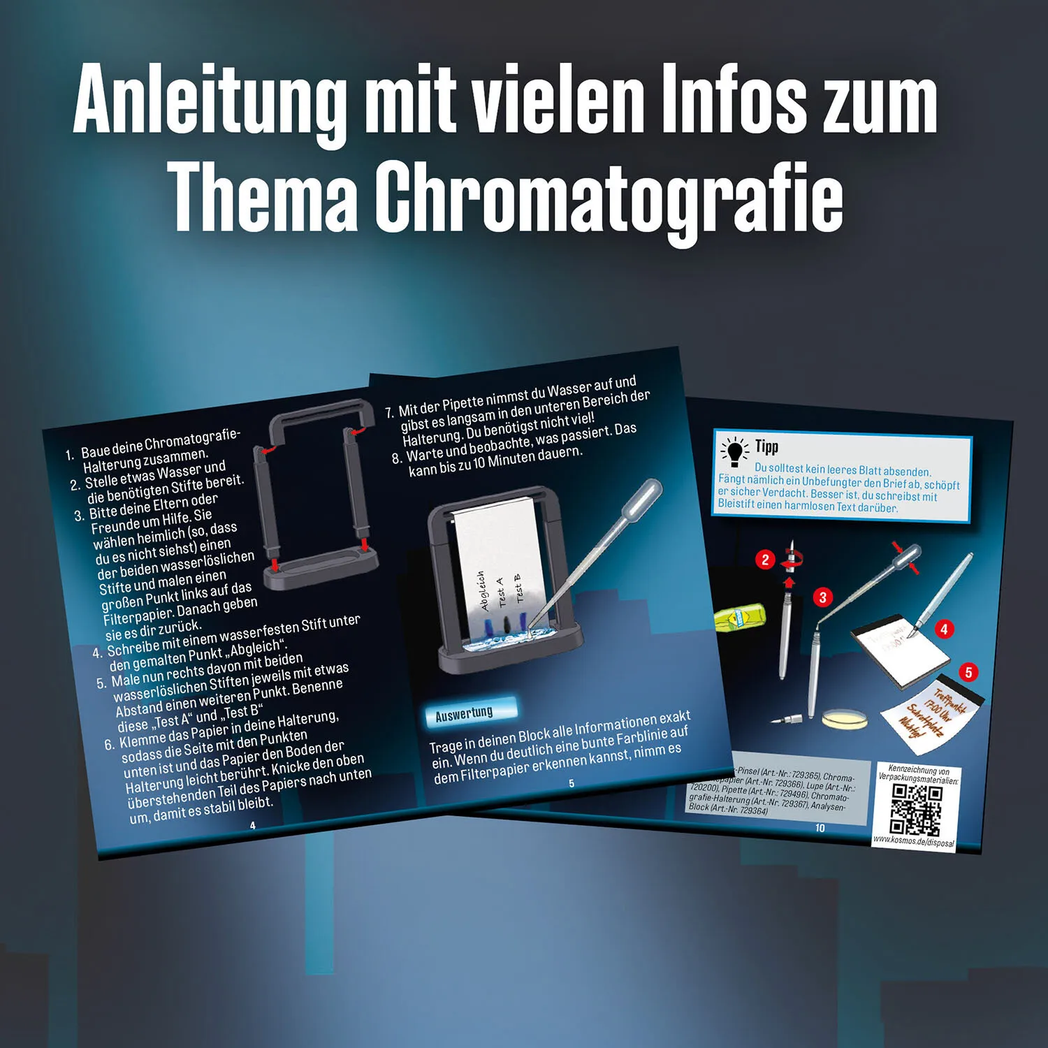 Kosmos 47856190 Wissenschafts-Bausatz & -Spielzeug für Kinder – Bild 3