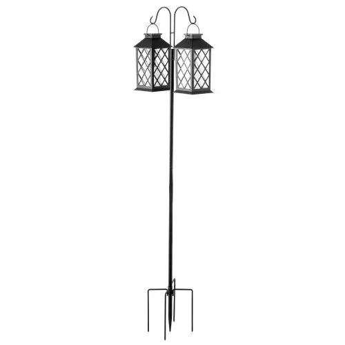VEVOR Schäferhaken 8er-Pack, Hirtenhaken 156 cm, Garten Doppelhaken Laternenstab, 1,9 cm dicke Gartenhaken zum Aufhängen von Kolibri-Futterspendern, Pflanzenkörben, Solarlaternen, Windspielen – Bild 7