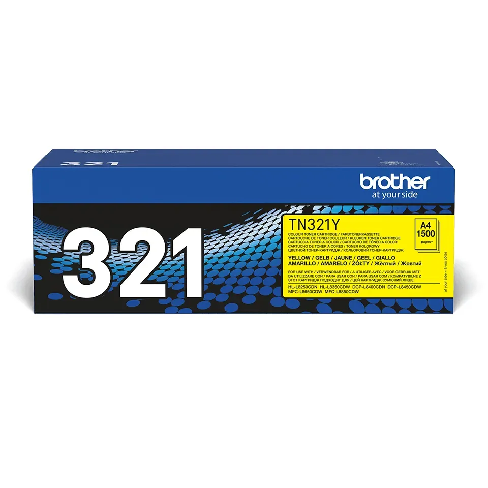 Brother TN-321Y Tonerkartusche 1 Stück(e) Original Gelb Brother TN-321Y Tonerkartusche 1 Stück(e) Original Gelb