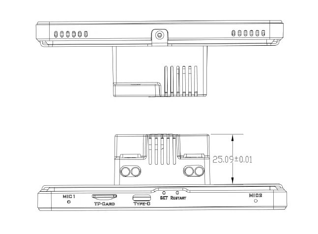 ALLNET Touch Display Tablet 8 Zoll PoE mit 4GB/32GB, RK3576 Android 14, WALL-UP800 – Bild 6