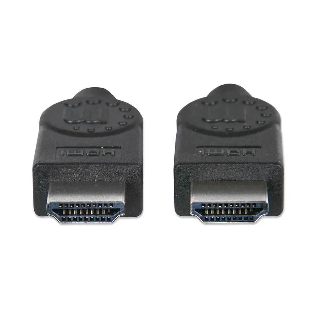 Manhattan High Speed HDMI Kabel, 3D, 4K@30Hz, HDMI Stecker auf Stecker, Geschirmt, Schwarz, 3 m – Bild 3