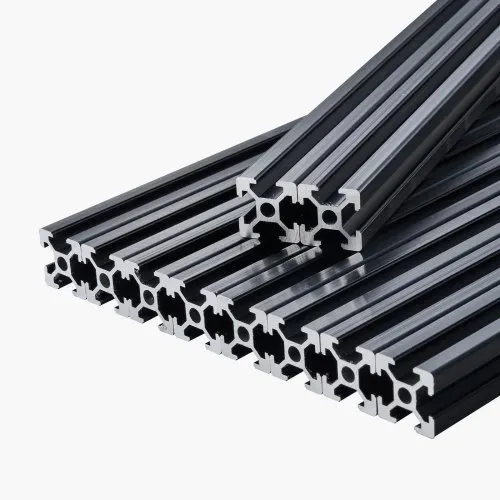 VEVOR 10er Set Aluprofil 2000 mm T-Nut 2020 Aluminium Profil, eloxierte Linearschiene nach europäischem Standard, Nutenprofil für 3D-Drucker, CNC-Maschine DIY, Lasergravur, Schwarz – Bild 9