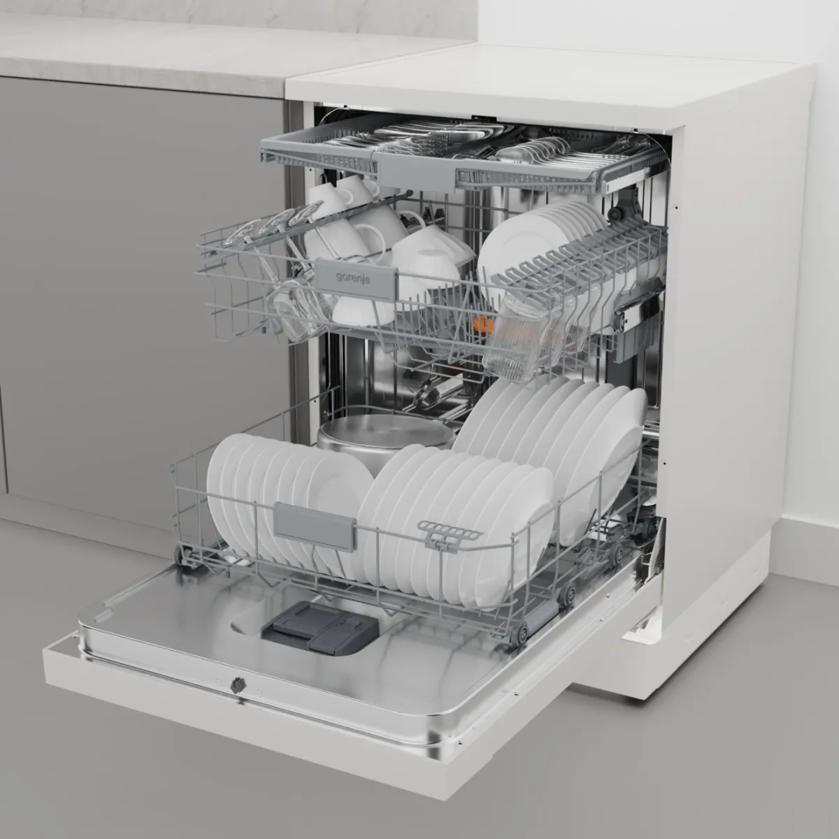 Gorenje Geschirrspüler GS643C90W BK070 – Bild 4