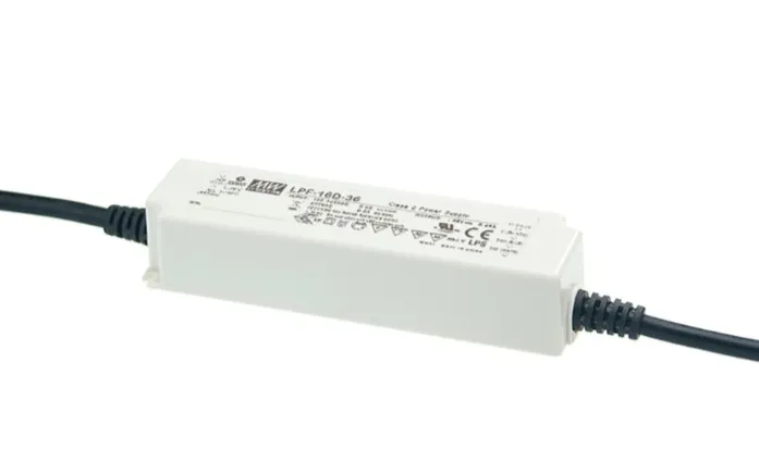 MEANWELL Netzteil – 24V 16W 0-10V dimm IP67 MEANWELL Netzteil – 24V 16W 0-10V dimm IP67