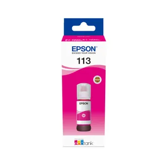 Epson 113 EcoTank Pigment Magenta ink bottle Epson 113 EcoTank Pigment Magenta ink bottle