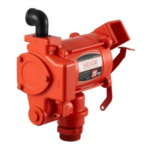 VEVOR Kraftstofftransferpumpe, 230V AC, elektrische Diesel-Transferpumpe, 76l/min, mit automatischer Abschaltung der Kraftstoffdüse, Förderschlauch, für Benzin, Kerosin, Biodiesel, Ethanol-Gemisch – Bild 8