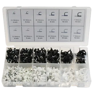 Kabelschellen-Set, 390-tlg. Kabelschellen-Set, 390-tlg.