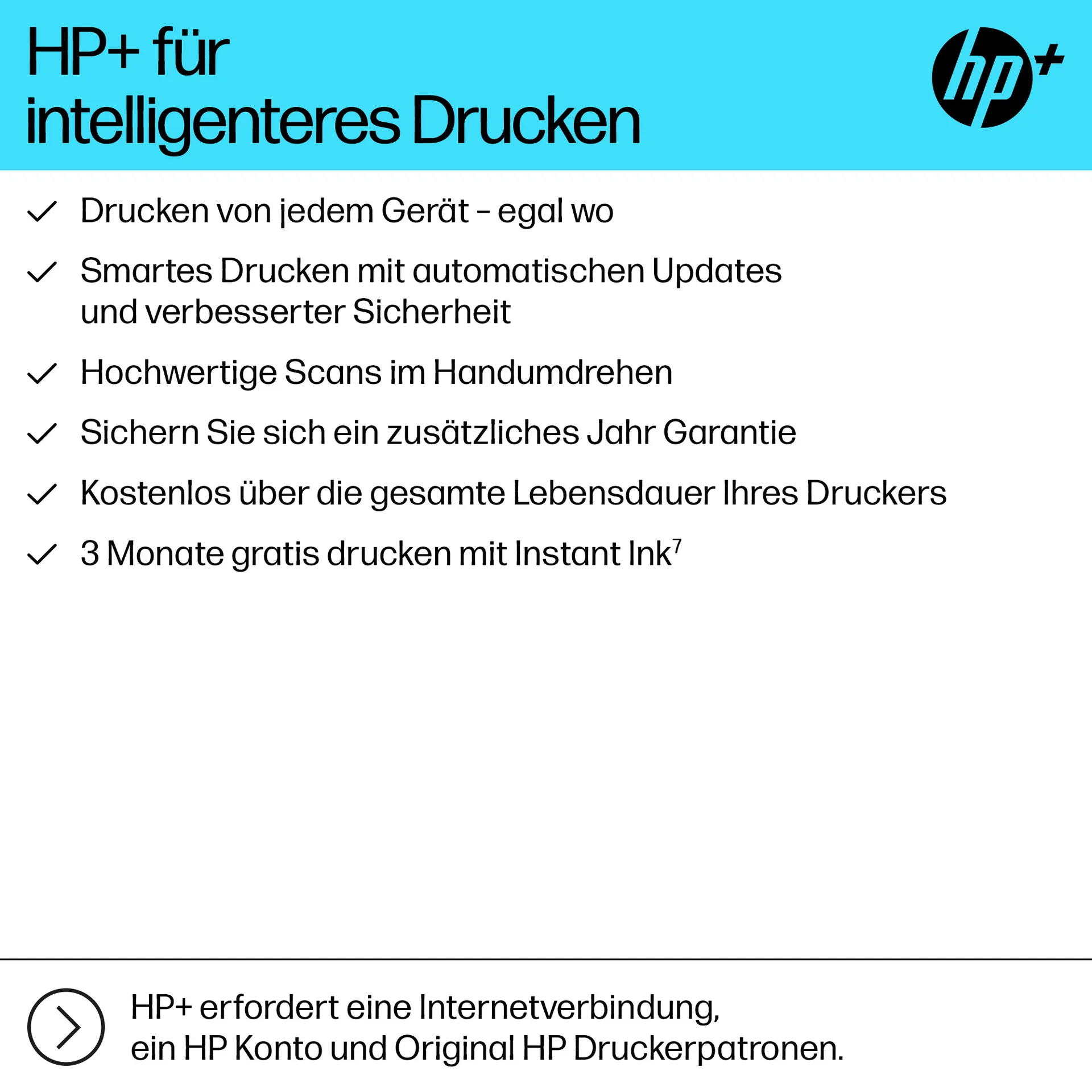 HP OfficeJet Pro 9720e Wireless All-in-One Farbe Drucker, Beidseitiger Druck; Kopierer, Scanner – Bild 7