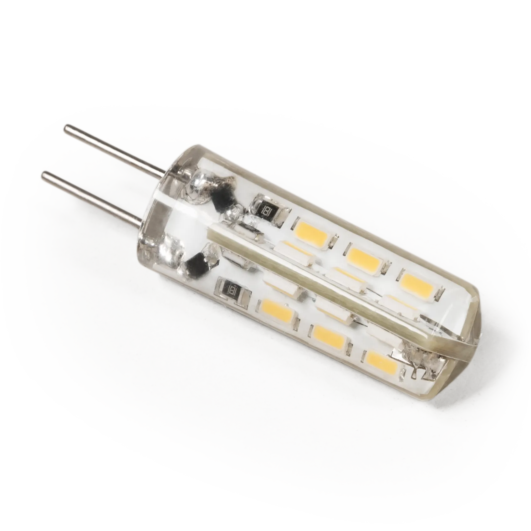 LED-Stiftsockellampe McShine “Silicia“, G4, 1,5W, 120 lm, warmweiß LED-Stiftsockellampe McShine “Silicia“, G4, 1,5W, 120 lm, warmweiß