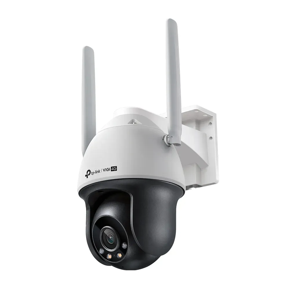 TP-Link – VIGI C540-4G(4mm) – 4MP 4G LTE Full-Color Wi-Fi Pan/Tilt Network Camera TP-Link – VIGI C540-4G(4mm) – 4MP 4G LTE Full-Color Wi-Fi Pan/Tilt Network Camera