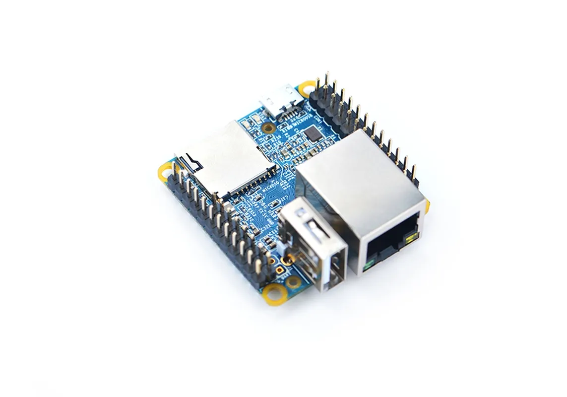 FriendlyELEC NanoPi Neo LTS - 512MB QuadCore Allwinner H3 Quadcore A7 1,2ghz mit Stiftsockelleiste montiert – Bild 3