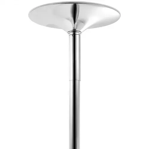 VEVOR Professionelle Tanzstange, Pole Dance Tanzstange Profi ca. 216,3-270 cm Höhenverstellbare Abnehmbare Fitnessstange Spinning Fitness Silber, Statische Tanzstange Fitnessstudios – Bild 9