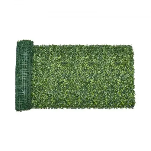VEVOR Künstliche Pflanzenwand, 3000x1500x40 mm, Mailänder Gras, Buchsbaumpaneel für Dekoration im Innen- & Außenbereich & Efeu-Zaunbedeckung, Sichtschutz-Hintergrundwand, Heckenschirm für den Garten – Bild 8