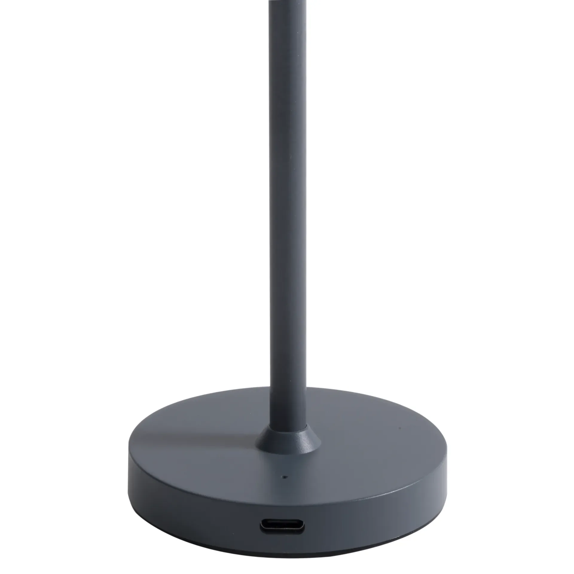 LED-Tischleuchte ROLF KERN Club Nano 21cm, Basaltgrau, Akku, dimmbar – Bild 5