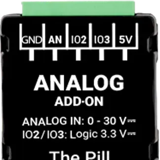 Shelly · The Pill · „Analog 0-30 V Add-on“ Shelly · The Pill · „Analog 0-30 V Add-on“