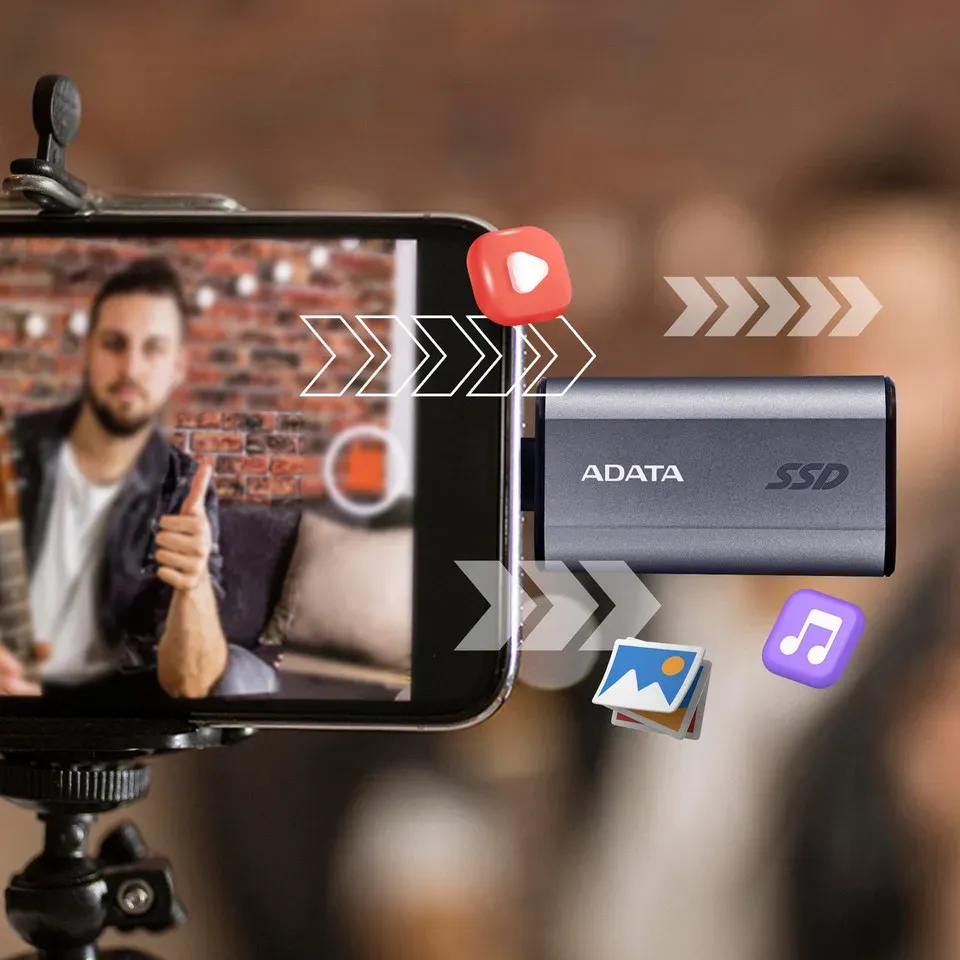 ADATA SC750 500 GB USB Typ-C 3.2 Gen 2 (3.1 Gen 2) Grau – Bild 7