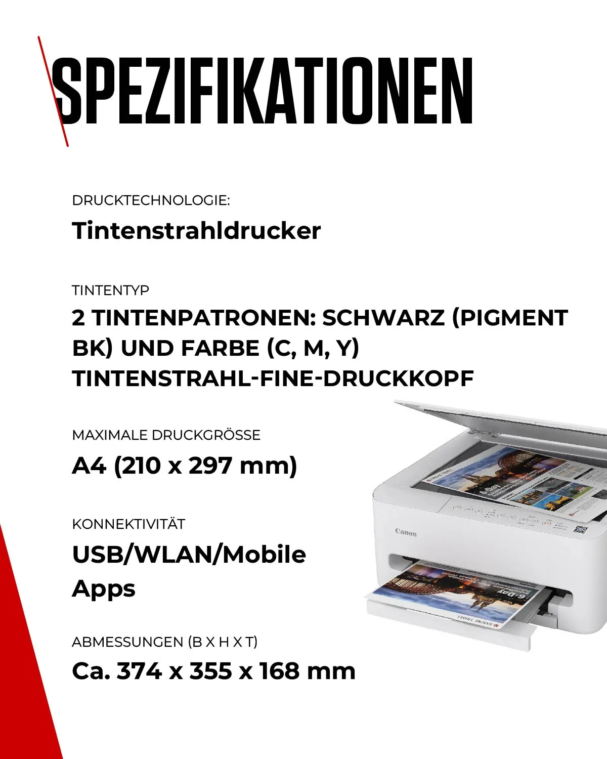 Canon PIXMA TS4150i Tintenstrahl A4 1200 x 1200 DPI WLAN – Bild 6