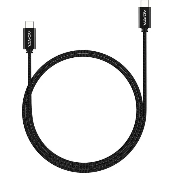 ADATA CACC-200PN-BK USB Kabel USB 2.0 2 m USB C 100 W Schwarz ADATA CACC-200PN-BK USB Kabel USB 2.0 2 m USB C 100 W Schwarz
